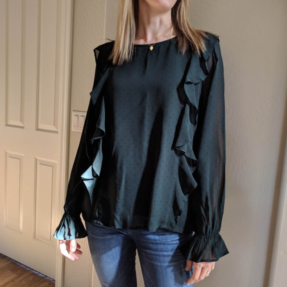 Sanctuary Ruffle Blouse